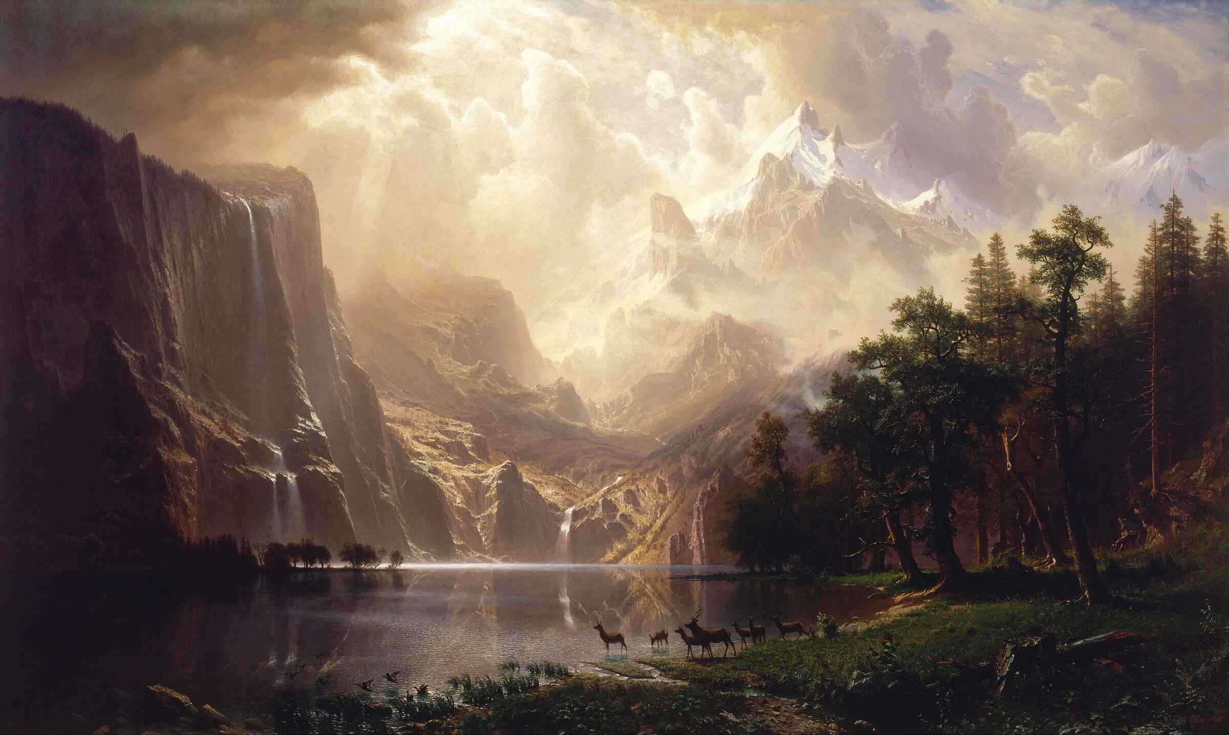 Spring valley painting